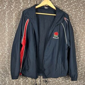 England Apparel Rugby Zip‎ Up Jacket Sweater Suit - Broken Zipper